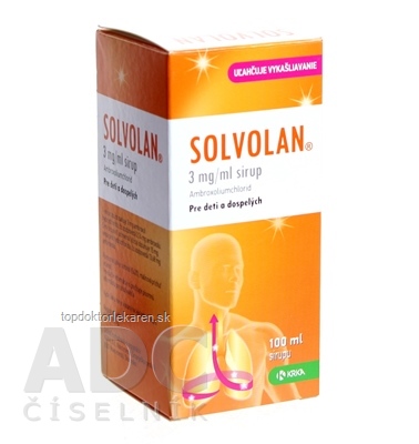 Solvolan sir (liek.skl.hnedá) 1x100 ml