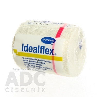 IDEALFLEX ovínadlo elastické krátkoťažné (6cm x 5m) 1x1 ks