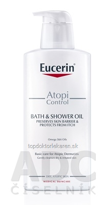 Eucerin AtopiControl Sprchový olej pre suchú pleť 1x400 ml