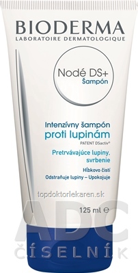 BIODERMA Nodé DS+ Šampón proti lupinám 1x125 ml