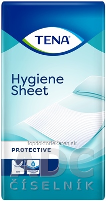 TENA Hygiene Sheet jednorazová ochranná plachta, 175x80 cm, 1x100 ks