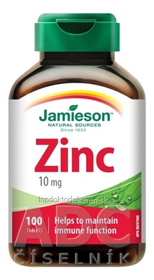 JAMIESON ZINOK 10 mg tbl 1x100 ks