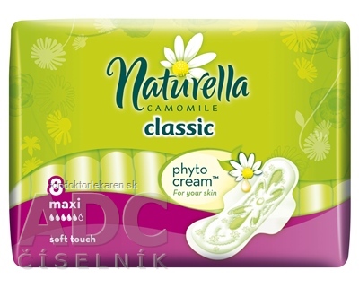 Naturella CAMOMILE Classic Maxi hygienicke vlozky 1x8 ks