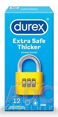 DUREX Extra Safe kondóm 1x12 ks
