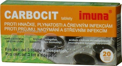CARBOCIT tbl 320 mg (blister PVC/Al) 1x20 ks