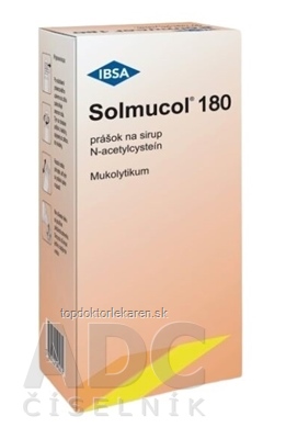 Solmucol 180 plv sir (liek.PE) 1x180 ml