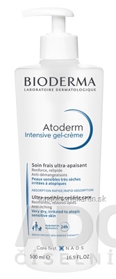 BIODERMA Atoderm Intensive gel-créme 1x500 ml