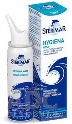 STERIMAR Hygiena nosa nosový sprej s obsahom morskej vody (fyziologický) 1x50 ml