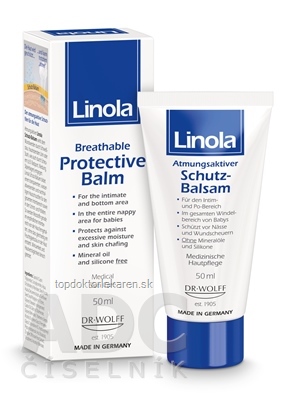 Linola Protective Balm ochranný balzam na pokožku 1x50 ml